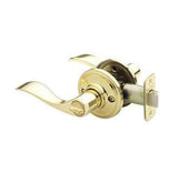 Copper Creek WL2230RHPB polished brass privacy door lever