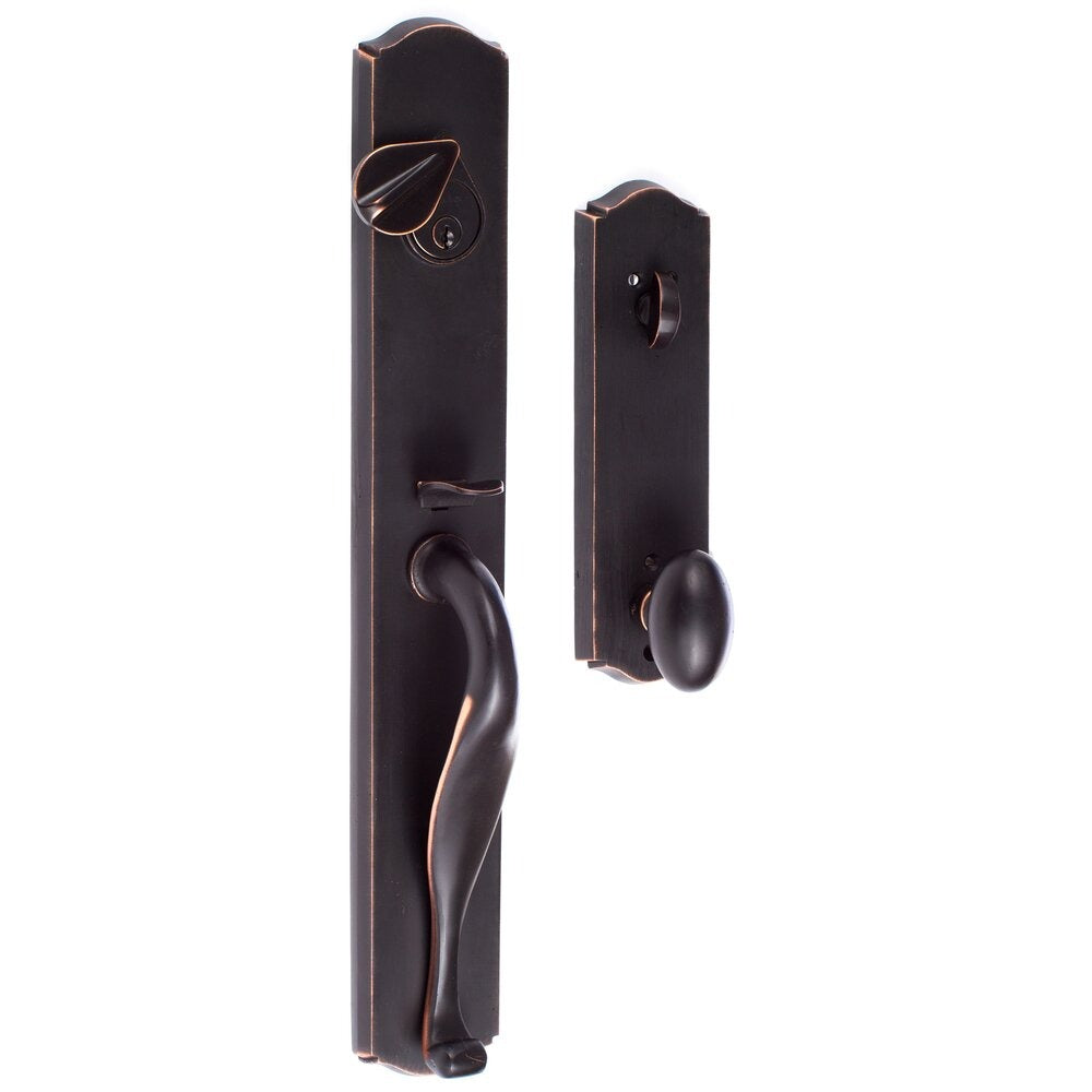 Sure-Loc WS507-SR 11P vintage bronze single cylinder handleset