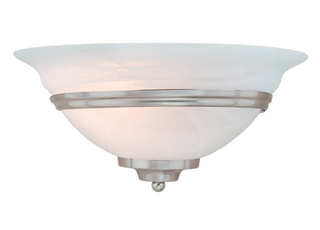Vaxcel WS8171BN WS8171 13" Da Vinci Steel Wall Sconce Brushed Nickel
