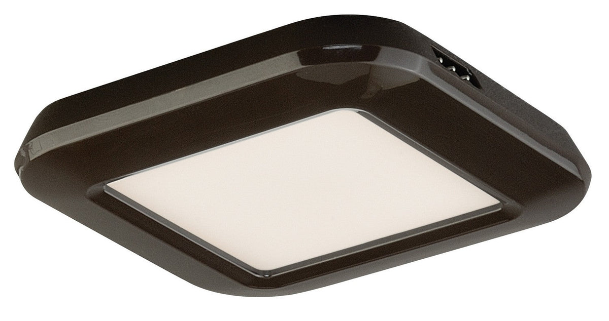 Vaxcel X0022 X0014 Instalux Plastic Low Profile Under Cabinet 3W Puck Light Black