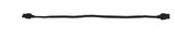 Vaxcel X0026 X0018 24" Instalux Plastic Low Profile Under Cabinet Linking Cable Black