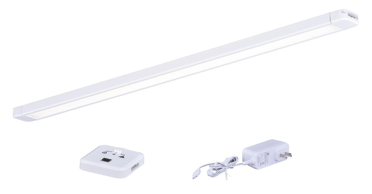 Vaxcel X0085 16" Instalux Aluminum LED Slim Under Cabinet Strip Light White