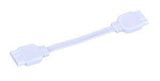 Vaxcel X0104 X010 4" Instalux Plastic Under Cabinet Linking Cable Black