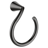Moen YB2386BL matte black towel ring