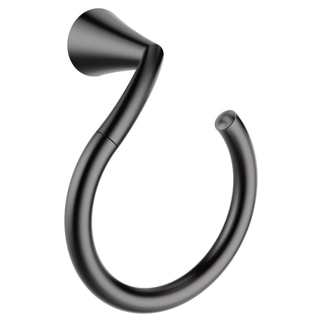 Moen YB2386BL matte black towel ring