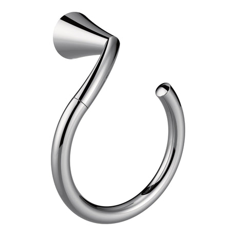 Moen YB2386CH bright chrome towel ring