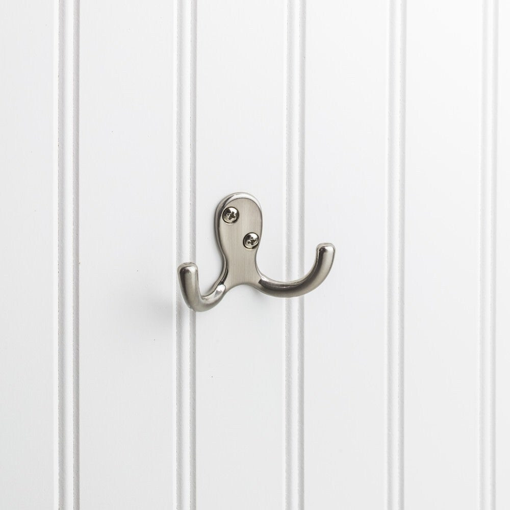 Elements YD15-187SN satin nickel coat hook
