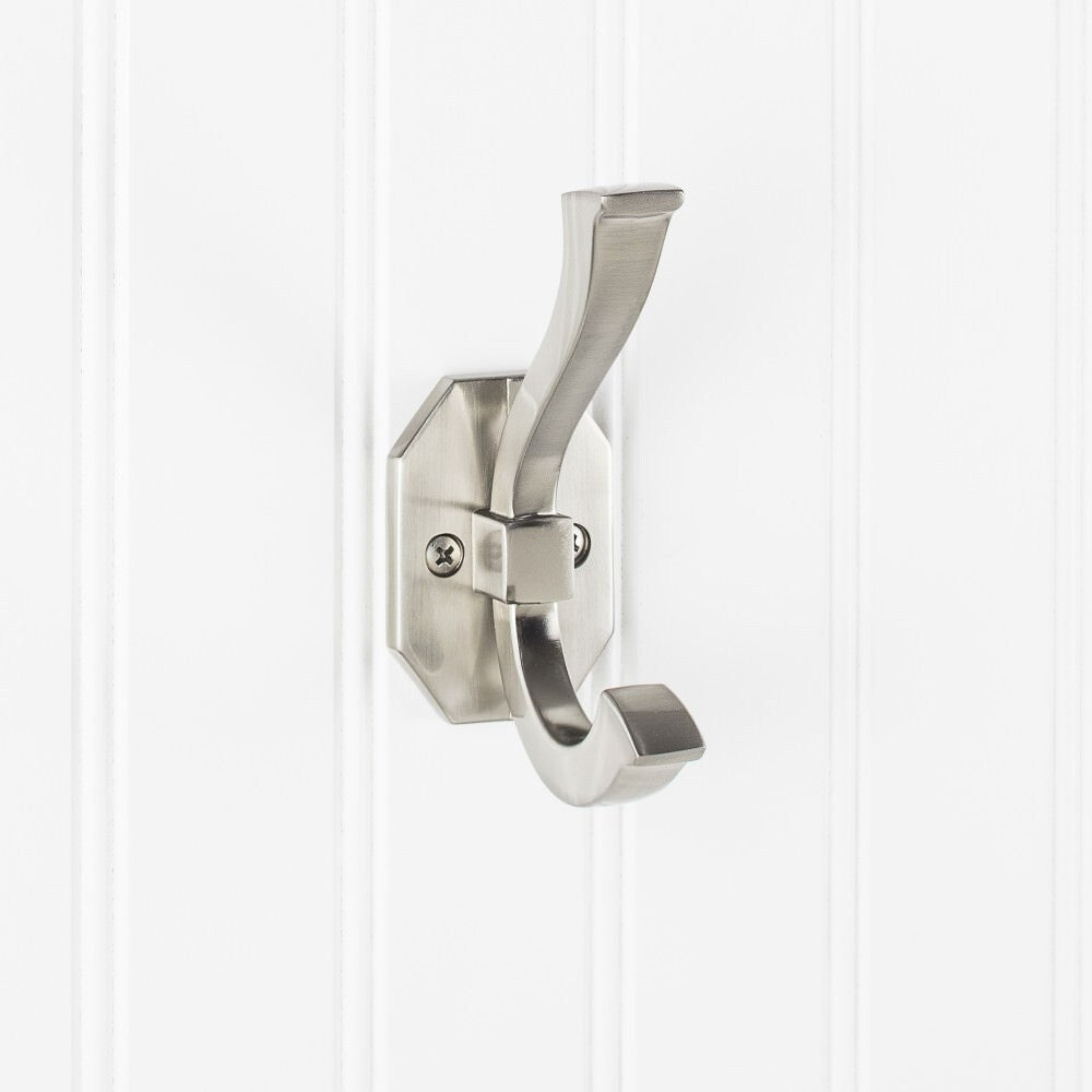 Elements YD45-431SN satin nickel wall mount hook