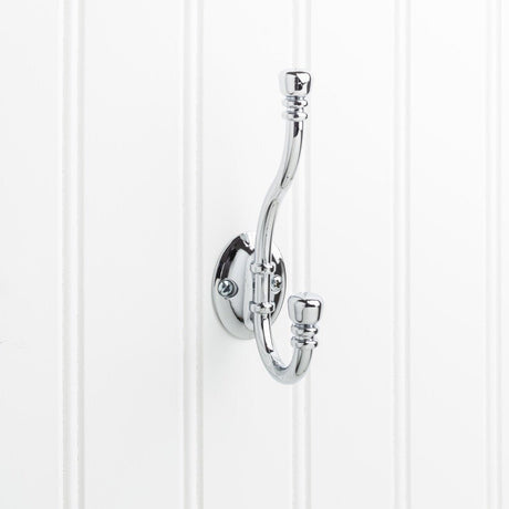 Elements YD50-518PC Hooks coat hook in satin stainless, additional view