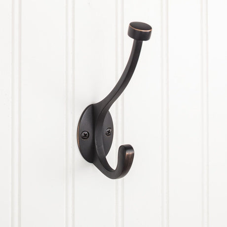 Elements YD60-550DBAC brushed oil rubbed bronze coat hook