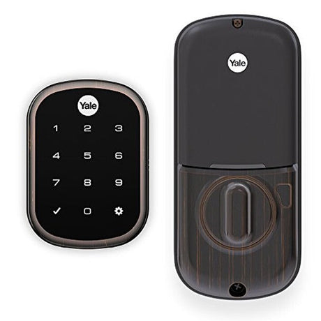 Yale YRD256ZW210BP oil rubbed bronze touchscreen deadbolt