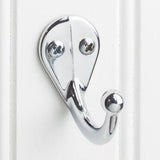 Elements YS05-175PC polished chrome coat hook