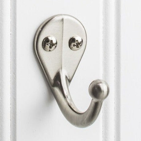 Elements YS05-175SN satin nickel coat hook