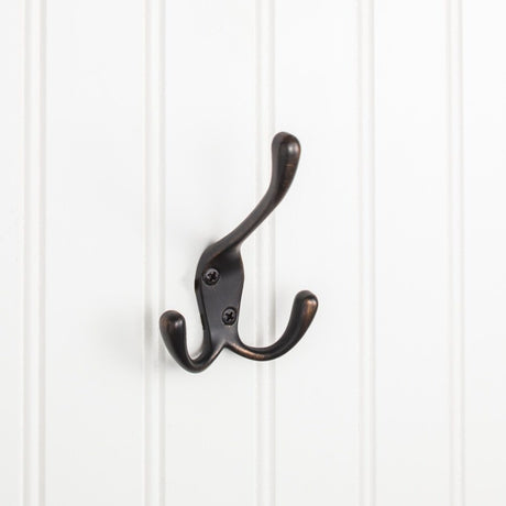 Elements YT40-400DBAC brushed oil rubbed bronze coat hook