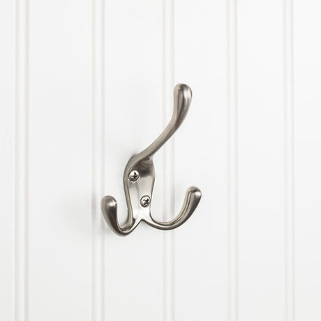 Elements YT40-400SN satin nickel coat hook