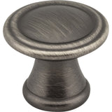 Jeffrey Alexander Z110-BNBDL brushed pewter cabinet knob