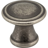 Jeffrey Alexander Z110-BNDL distressed pewter cabinet knob