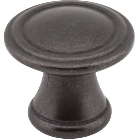 Jeffrey Alexander Z110-DACM gun metal cabinet knob