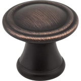 Jeffrey Alexander Z110-DBAC brushed oil rubbed bronze cabinet knob