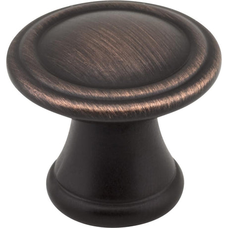 Jeffrey Alexander Z110-DBAC Chesapeake cabinet knob in satin stainless, additional view
