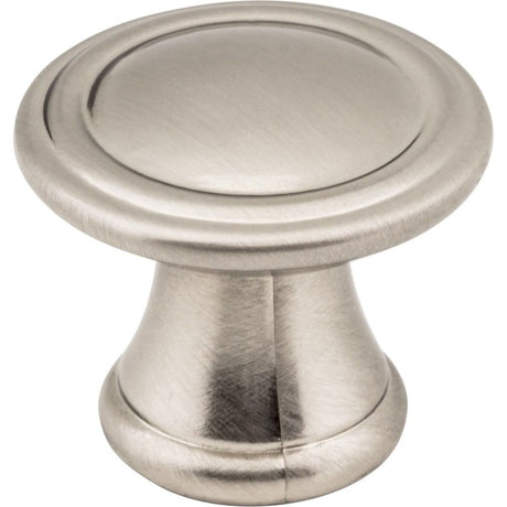 Jeffrey Alexander Z110-SN satin nickel cabinet knob