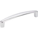 Elements Z115-128PC polished chrome cabinet pull