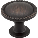 Elements Z115DBAC brushed oil rubbed bronze cabinet knob