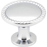 Elements Z115PC polished chrome cabinet knob