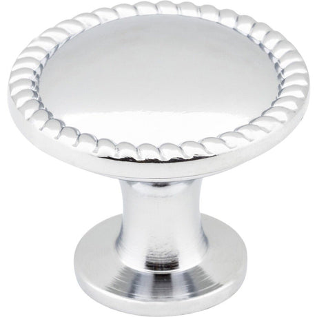 Elements Z115PC polished chrome cabinet knob
