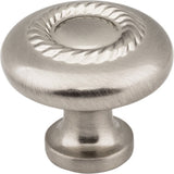 Hardware Resources Z117-SN Lenoir 1-1/4" Zinc Cabinet Knob Satin Nickel