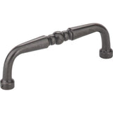 Elements Z259-3DACM gun metal cabinet pull