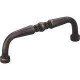 Elements Z259-3DBAC brushed oil rubbed bronze cabinet pull