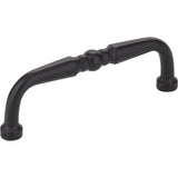 Elements Z259-3MB matte black cabinet pull