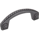 Jeffrey Alexander Z260-3DACM gun metal cabinet drawer pull