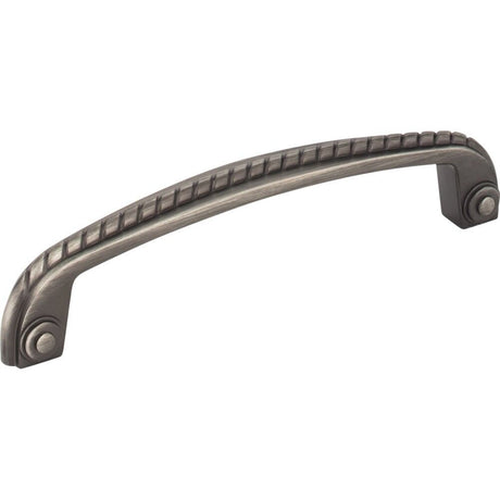 Jeffrey Alexander Z261-128BNBDL brushed pewter cabinet drawer pull