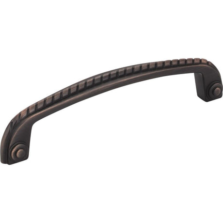 Jeffrey Alexander Z261-128DBAC brushed oil rubbed bronze cabinet drawer pull