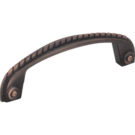 Jeffrey Alexander Z261-96-DBAC Rhodes cabinet drawer pull in satin stainless, additional view