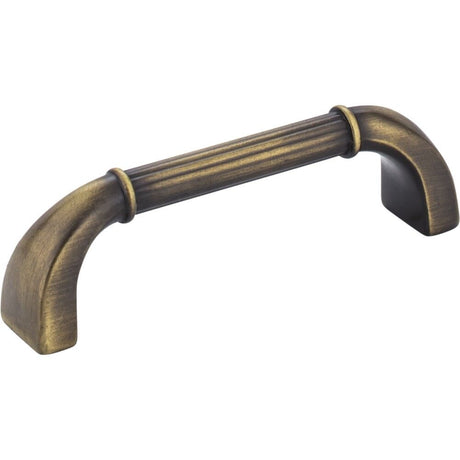 Jeffrey Alexander Z280-ABSB Cordova cabinet drawer pull in satin stainless, additional view