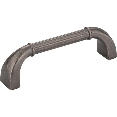 Jeffrey Alexander Z280-BNDL Cordova cabinet drawer pull in satin stainless, additional view