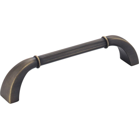 Jeffrey Alexander Z281-128ABSB antique brushed satin brass cabinet drawer pull