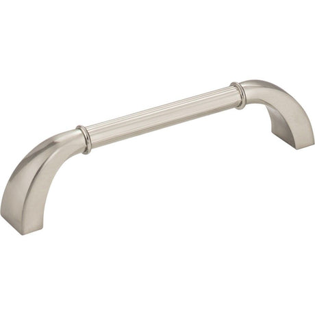 Jeffrey Alexander Z281-128SN satin nickel cabinet drawer pull