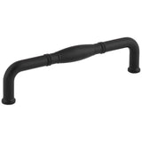 Jeffrey Alexander Z290-128-MB matte black cabinet drawer pull