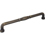 Jeffrey Alexander Z290-12ABSB antique brushed satin brass cabinet drawer pull