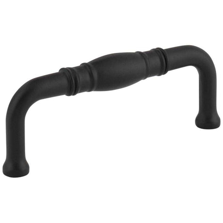 Jeffrey Alexander Z290-3-MB Durham cabinet drawer pull in polished brass, additional view
