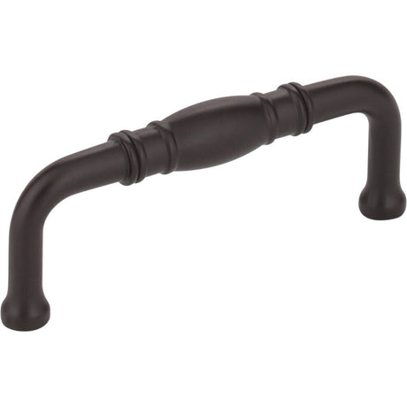 Jeffrey Alexander Z290-3-ORB Durham cabinet drawer pull in oil-rubbed bronze, additional view