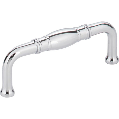 Jeffrey Alexander Z290-3-PC Durham cabinet drawer pull in polished brass, additional view