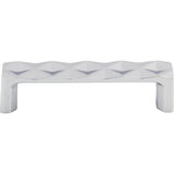 Top Knobs TK561PC Quilted 3 3/4" Center to Center Bar Pull Polished Chrome