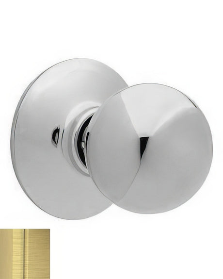 Schlage Commercial A10ORB609 antique brass passage door knob