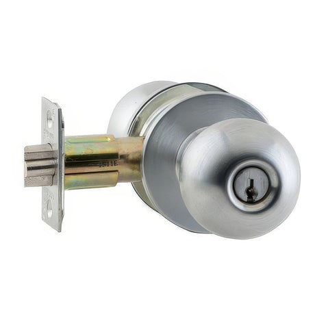 Schlage A53PORB626 Orbit keyed entry door knob, additional view