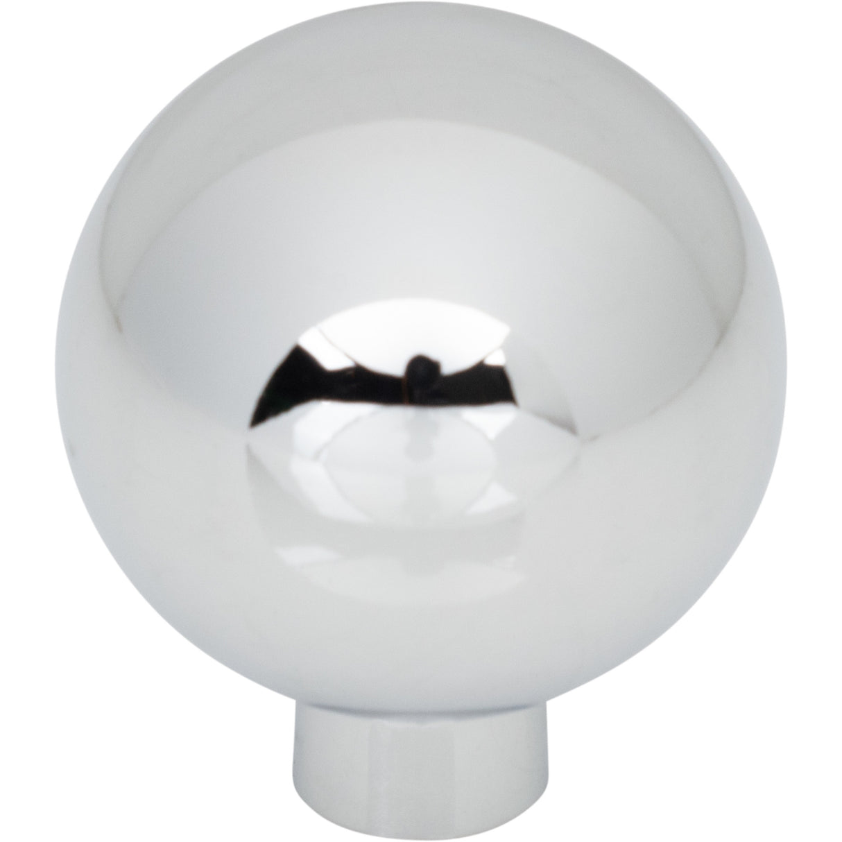 Top Knobs TK3341PC Brockwell 1 1/4" Diameter Round Knob Polished Chrome